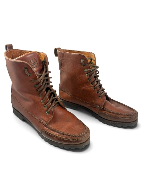 Cole Haan Shoes - Cole Haan Country Vintage 80/90s Classic Brown Leather Moc Toe Women Boots 8 N
